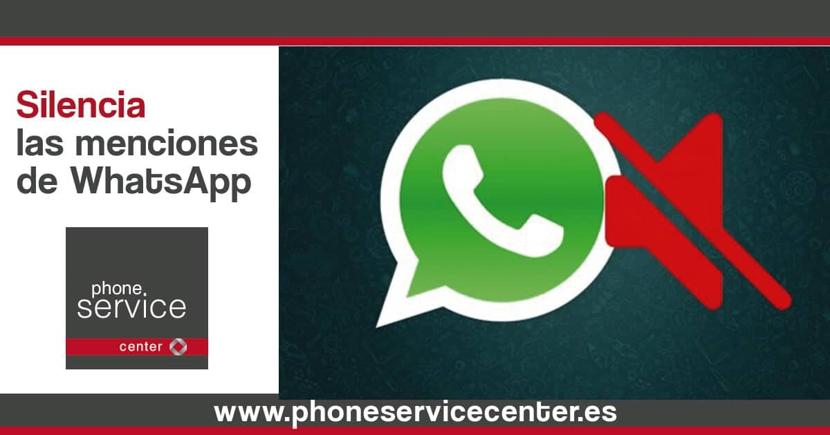 truco para silenciar las menciones de WhatsApp